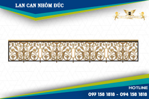 Lan can nhôm đúc - LC013