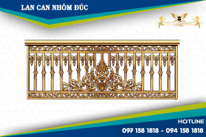 Lan can nhôm đúc - LC021