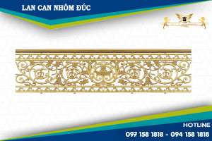 Lan can nhôm đúc - LC008