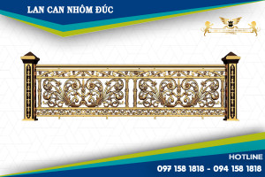 Lan can nhôm đúc - LC024