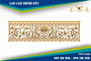 Lan can nhôm đúc - LC023