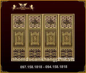 Cổng nhôm đúc - C088