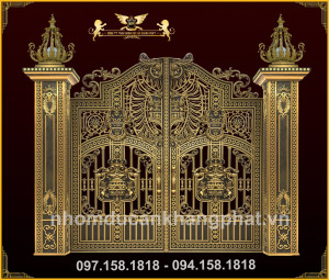 Cổng nhôm đúc - C105