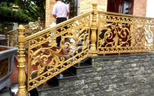 Cầu thang nhôm đúc - CT027