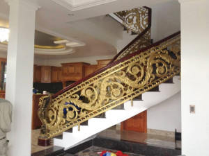 Cầu thang nhôm đúc - CT025