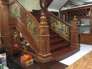 Cầu thang nhôm đúc - CT028