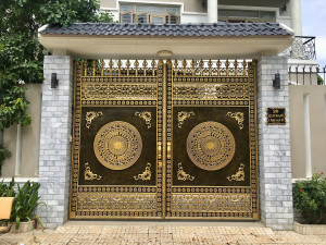 Cổng nhôm đúc - C041