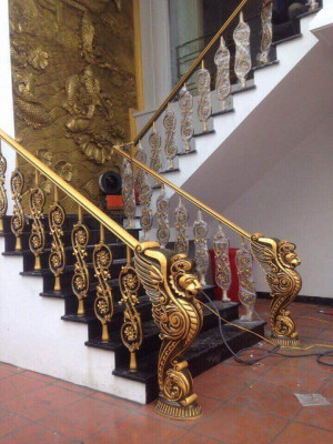 Cầu thang nhôm đúc - CT008