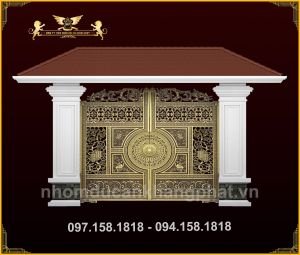 Cổng biệt thự hiện đại tối giản: Chọn vật liệu, thiết kế 2026