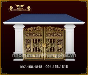 Cổng nhôm đúc có bị gỉ sét không? Giải đáp từ chuyên gia