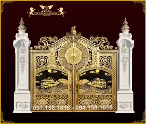 Cổng nhôm đúc phong thủy theo tuổi: Cách chọn kích thước chuẩn 2026