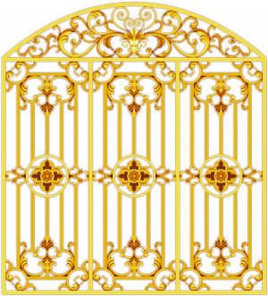 Bông gió nhôm đúc - BG033