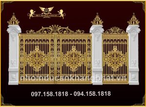 Giá cổng biệt thự năm 2026 và kinh nghiệm tránh phát sinh