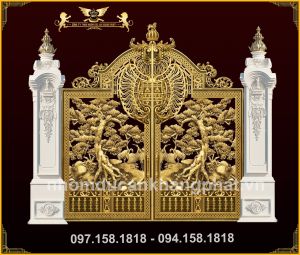 Giá cổng nhôm đúc 4 cánh bao nhiêu m2 năm 2026