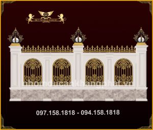 Kinh nghiệm nghiệm thu hàng rào nhôm đúc tránh lỗi bề mặt