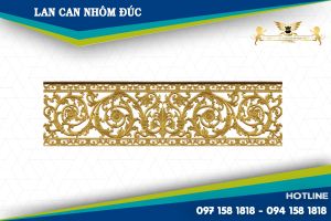 Lan can nhôm đúc hình rồng: Đẳng cấp và phong thủy cho biệt thự